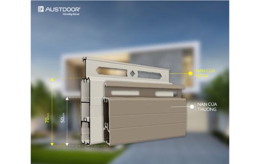Cửa cuốn Austdoor Mega - Nhân 3 lợi ích