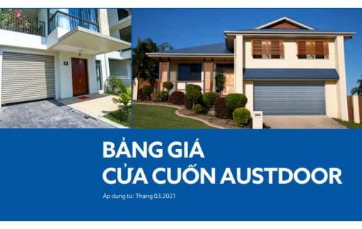 Bảng giá cửa cuốn Austdoor chính hãng năm 2022 tại Bà Rịa Vũng Tàu