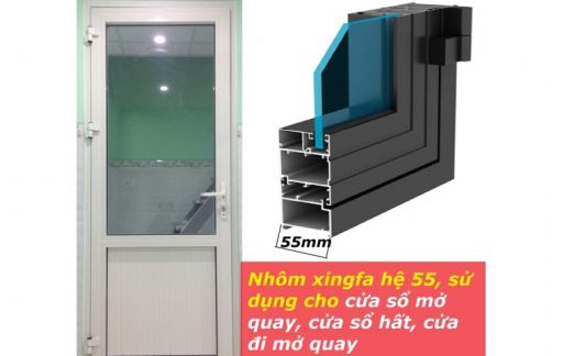 Phân biệt nhôm hệ Xingfa và nhôm hệ Việt Pháp