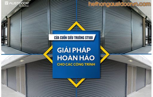 Cửa Cuốn Thép Siêu Trường - Giải pháp hoàn hảo cho các công trình kho bãi, nhà xưởng kích thước lớn
