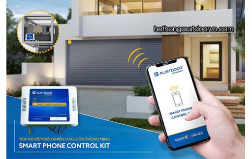 Điều khiển Cửa Cuốn Qua Điện Thoại Di Động